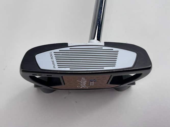 TaylorMade Spider Tour S Black Long Broomstick Putter 46" Mens RH