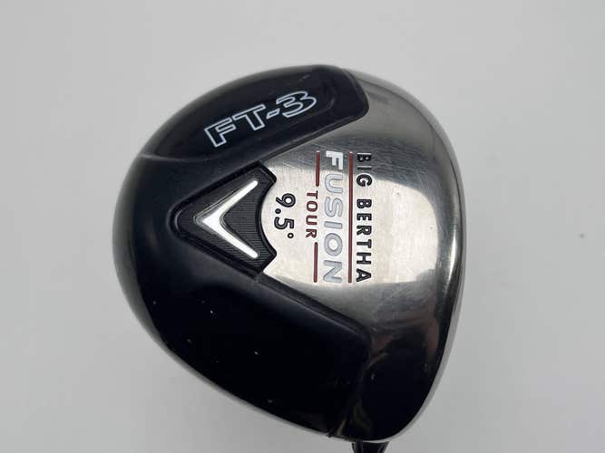 Callaway Fusion FT-3 Tour Driver 9.5* Aldila NVS Orange 65g Stiff RH