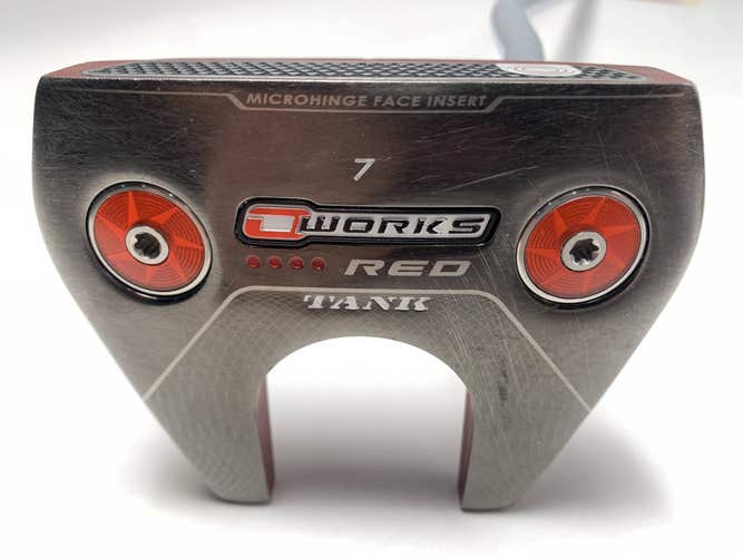Odyssey O-Works Red 7 Tank Putter 35" Mens RH