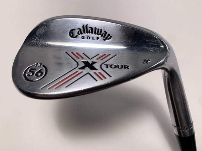 Callaway X-Tour Satin Wedge 56* 13 Bounce Wedge Steel Mens RH Midsize Grip