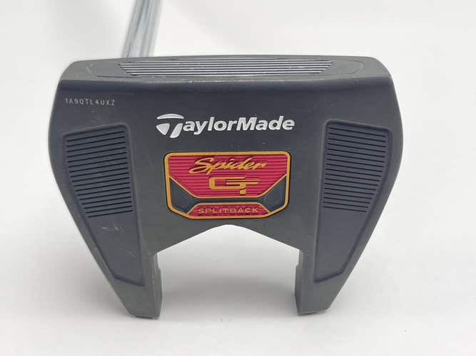 LEFTY TaylorMade Spider GT Splitback Slant Putter 35" SuperStroke Pistol LH