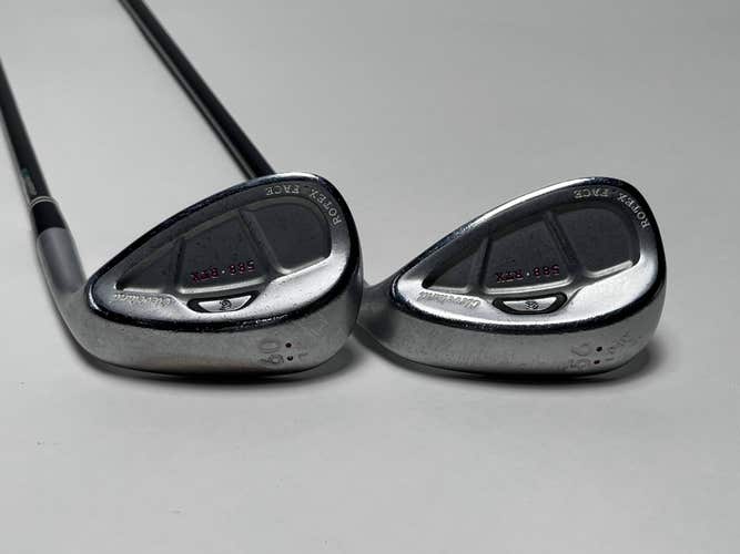Cleveland 588 RTX CB Satin Chrome Wedge Set 56* 14 60* 12 Graphite Womens RH