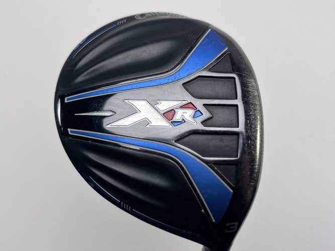 Callaway XR 16 3 Fairway Wood 15* Fujikura Speeder 565 Evolution Stiff RH