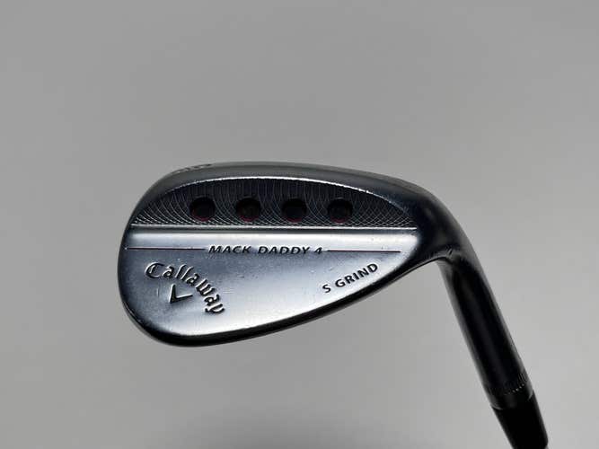 Callaway Mack Daddy 4 Chrome Wedge 60* 10 Bounce S-Grind S200 115g Steel Mens RH