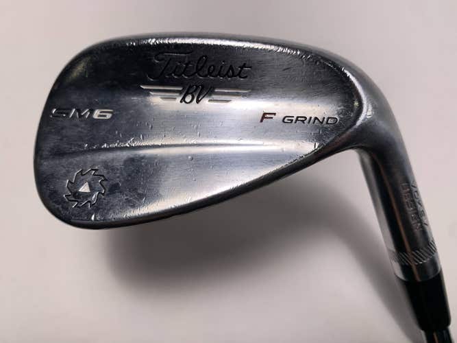 Titleist Vokey SM6 Tour Chrome Wedge 48* 8 Bounce F-Grind R300 Regular Steel -2"