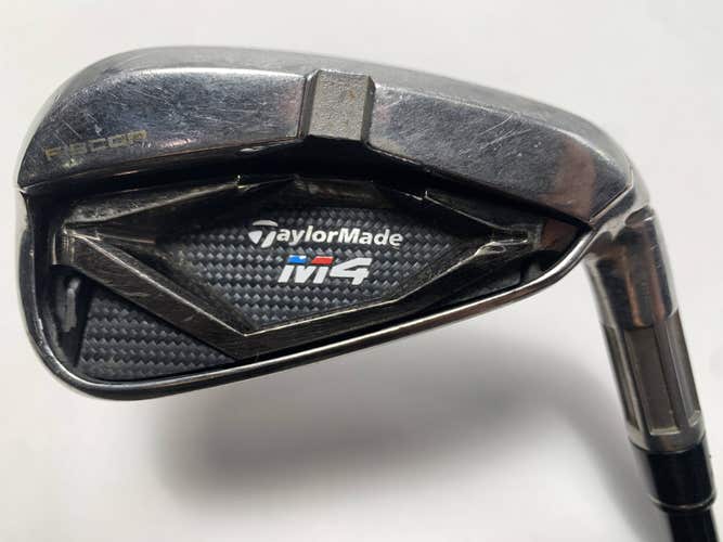 TaylorMade M4 Single 6 Iron Fujikura Atmos 6R Regular Graphite Mens RH