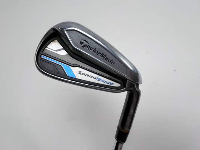 TaylorMade Speedblade Single 6 Iron Stiff Steel Mens RH