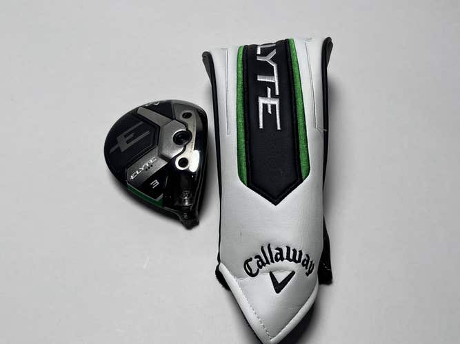Callaway Elyte Triple Diamond 3 Fairway Wood 15* HEAD ONLY Mens RH HC