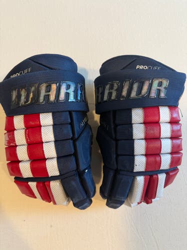 Warrior Alpha FR2 Pro, Pro Stock 13” Hockey Gloves Rivermen 8958