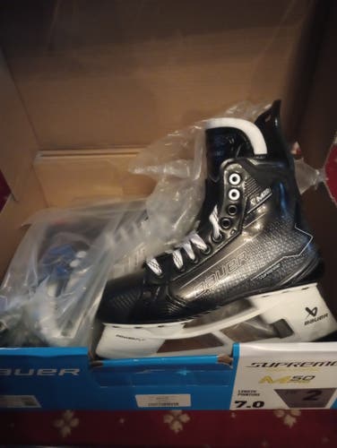 Black/Gray Bauer Supreme M50 Pro Hockey Skates no blades size 7 senior (New) brand new