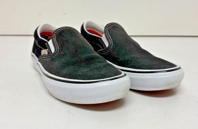 Vans SK8 Skate Slip-On Sneakers Pop Cush Insoles Gray/Black US Men's 9 EU 42 NEW
