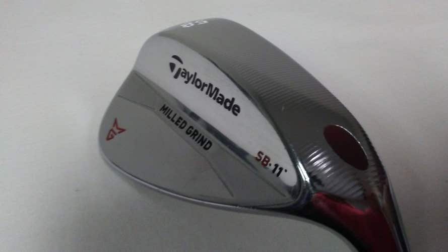 Taylor Made Milled Grind Satin Chrome SB Lob Wedge 58* 11* (Steel, Dynamic Gold)