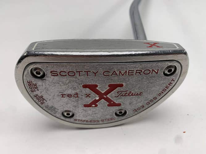 Scotty Cameron Red X Putter 35" SuperStroke Tour 2.0 Mens RH