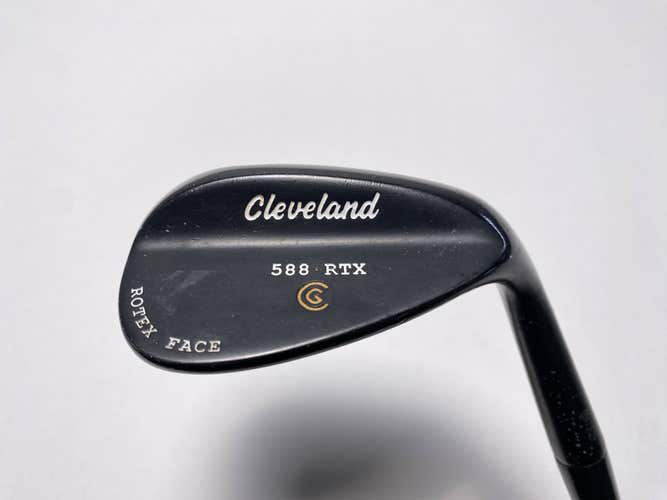 Cleveland 588 RTX Black Pearl Lob Wedge LW 60* 12 Dynamic Gold Wedge RH