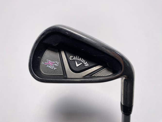Callaway X2 Hot Single 7 Iron Ladies Graphite Womens RH Undersize Grip