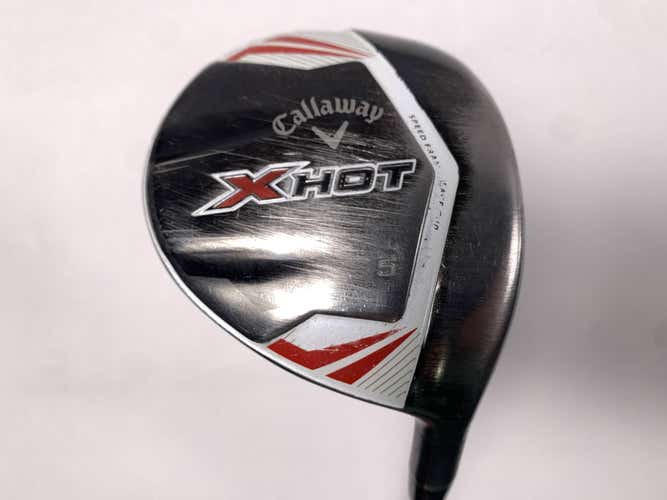 Callaway X Hot 19 5 Fairway Wood 18* Project X PXv Regular Graphite Mens RH