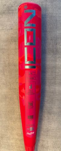 2025 RAWLINGS ICON ELECTRIC UNICORN USSSA BASEBALL BAT, -5