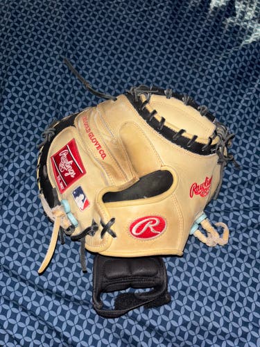 2023 Rawlings Pro Preferred RH Catcher's Baseball Glove 34" (Used)