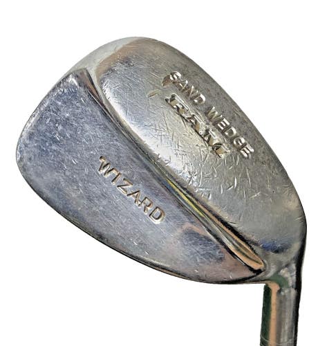 RAM Wizard Sand Wedge 56* Men's RH TT Dyna-Lite Stiff Steel 35" Nice Velvet Grip