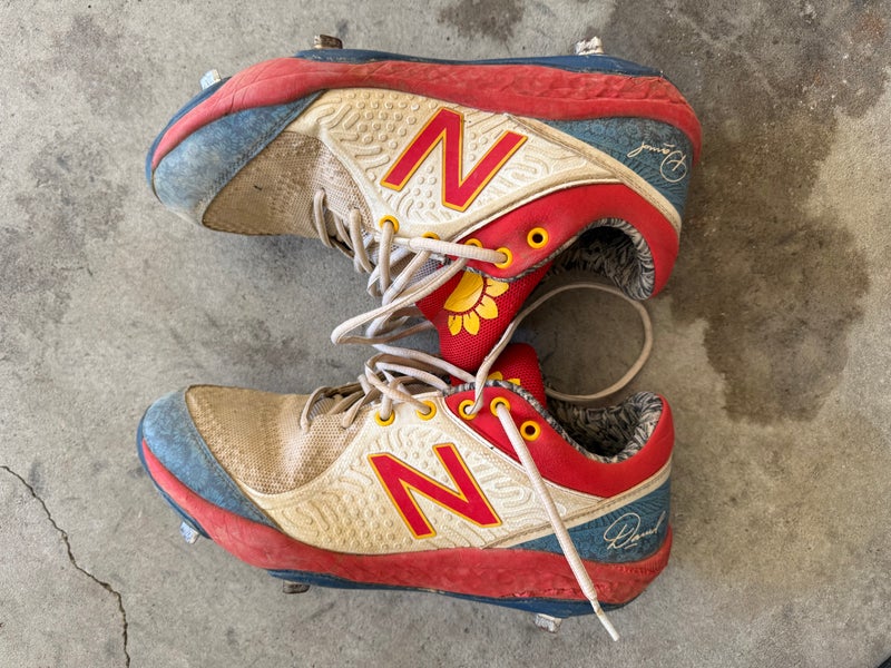 New Balance Men's Size M 10.5 (W 11.5) New Balance David Sunflower Seeds Baseball Cleats Size 10.5