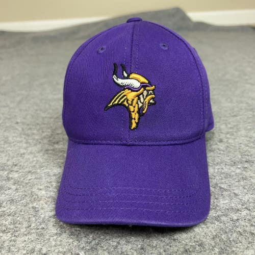 Minnesota Vikings Hat Cap Strap Back Youth NFL Football Team Apparel Logo Sport