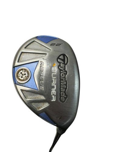 Used Taylormade BURNER RESCUE Womens Hybrid Club RH Black 4 Hybrid 11835-S000202817