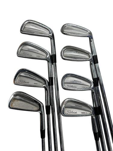 Used Titleist 690CB FORGED Mens Iron Set RH 3I-PW 11835-S000204092