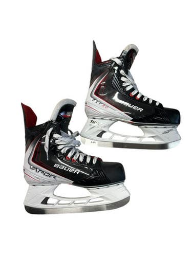 Used Bauer VAPOR FLY 30 Senior Hockey Skate White/Black/Red Senior 9 11835-S000206564