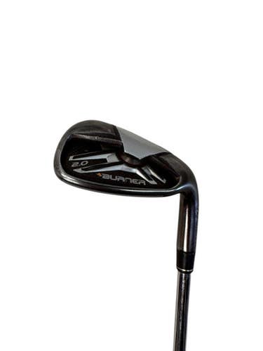 Used Taylormade BURNER 2.0 Golf Wedge Mens RH Silver Gap/Approach Wedge 11835-S000206586