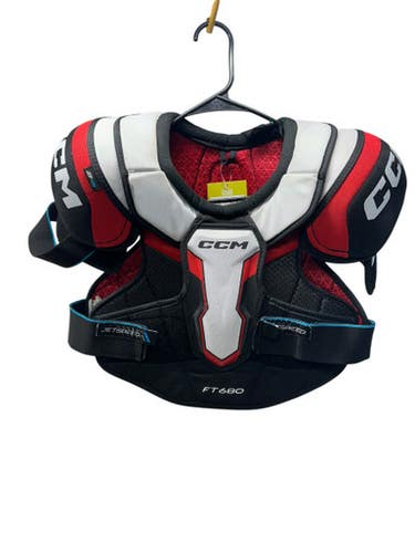 Used CCM JETSPEED FT680 Senior Shoulder Pads SM 11835-S000206800