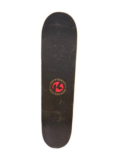 Used Kryptonics COMPLETE Complete Skateboard Black 8" 10299-S000305686