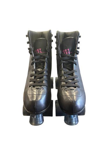 Used FOXY QUAD SKATES Senior Roller Quad Skates Black Senior 10 10299-S000306982