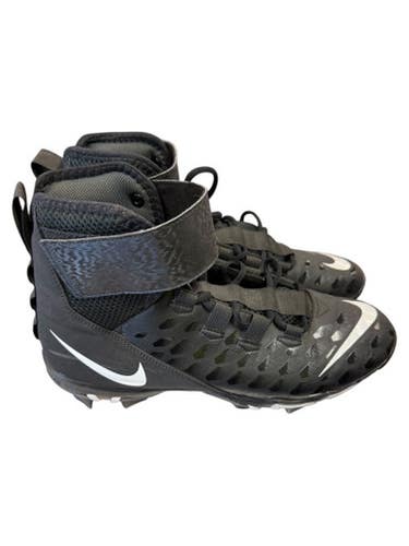 Used Nike FORCE Adult FB Cleats Black Senior 11 11862-S000093229