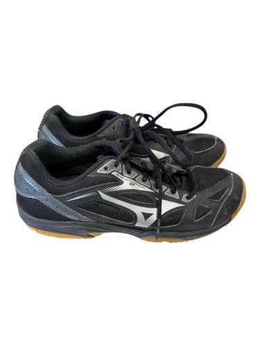 Used Mizuno VB Shoes Adult Black Senior 8 11862-S000093582
