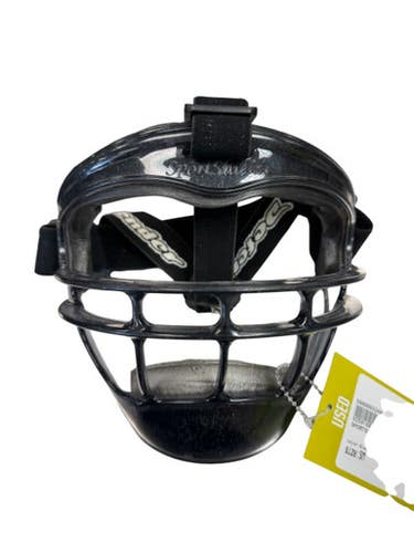 Used SPORTS SHIELD BB/SB Fielders Mask Black SM 11862-S000093246