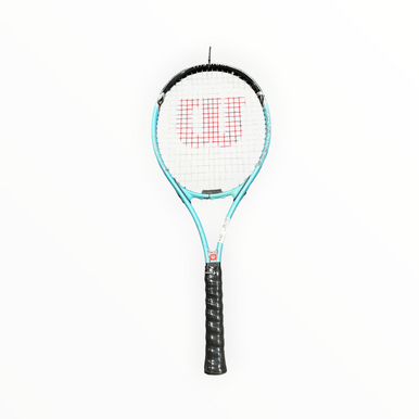 Used Wilson ADVANTAGE Adult Tennis Racquet Carolina Blue 4 1/8" 11375-S000375645
