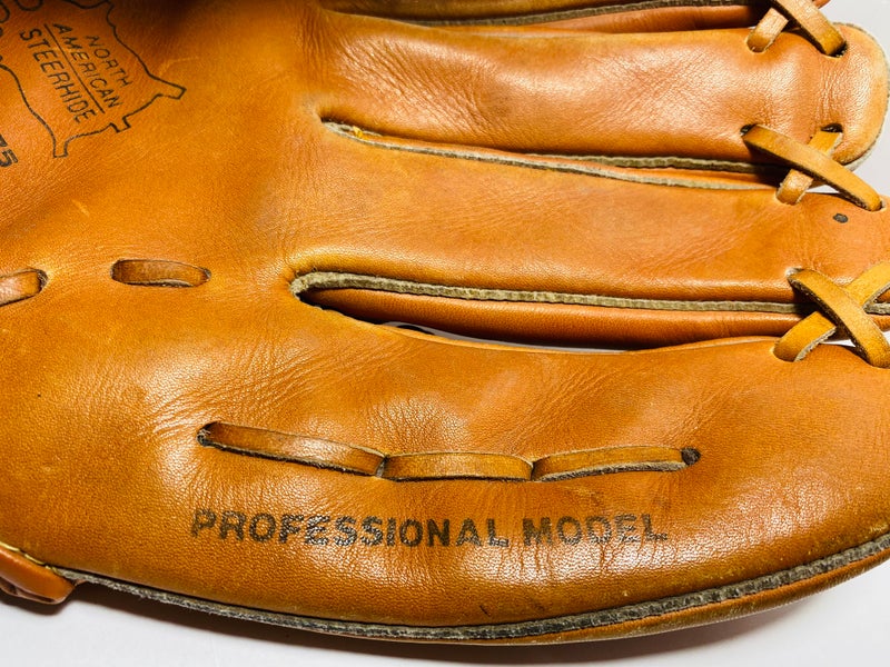 Vintage Mizuno MM5075 Baseball Glove Professional Model North
