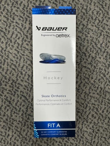 Bauer (New) Aetrex Size 9-9.5 Fit A Skate Orthotic