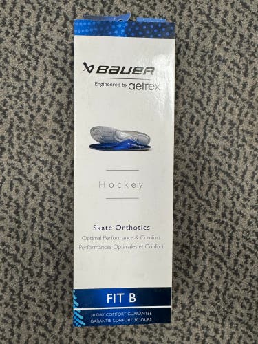 Bauer (New) Aetrex size 11-11.5 Fit B Skate Orthotics