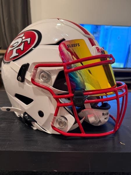 San Francisco 49er Custom Adult Extra Large Riddell SpeedFlex Helmet (Used)  | SidelineSwap | Buy and Sell on SidelineSwap