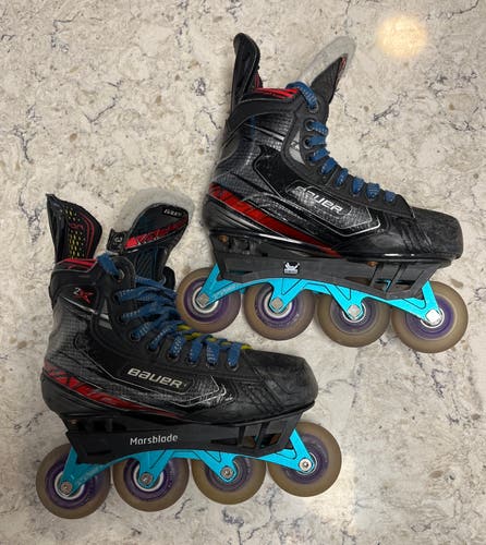 Bauer Vapor 2X Inline Skates Extra Wide Width Size 3.5 (Used)