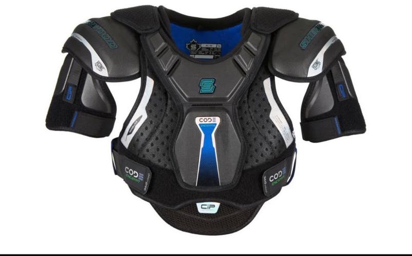 NEW SW Code Encrypt 1 Shoulder Pads/Shin Guards/Elbow Pads/Pants + Wheeled Bag Bundle