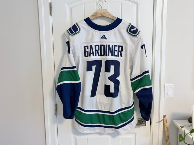 Authentic Adidas Adizero MIC Vancouver Canucks Reid Gardiner Jersey Size 58
