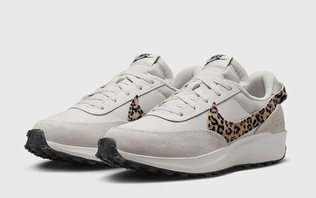 Size 6M/7.5W - Nike Waffle Debut Phantom Leopard Print (NO BOX) HF1856-001