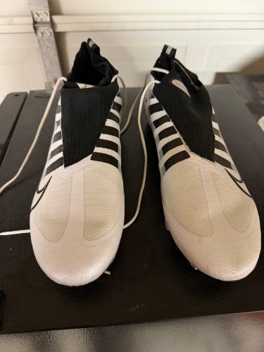 Nike Vapor Edge Pro 360 Football Cleats | Size 16 | Black/White | Worn 2x
