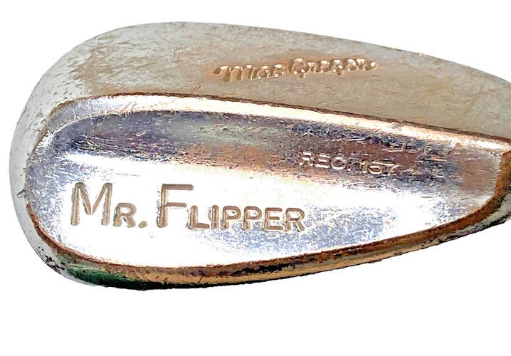 Macgregor Mr. Flipper Copper Face Rec 157 Lob Wedge 1930s RH TrueTemper Steel 35
