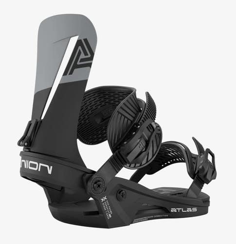 UNION 25/26 ATLAS SNOWBOARD BINDINGS  BLACK LARGE, NEW