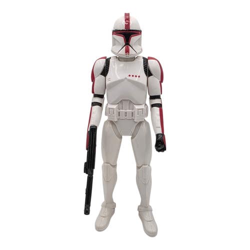 Vintage Star Wars Red Clone Trooper Attack of the Clones 12” Toy Figure 2012