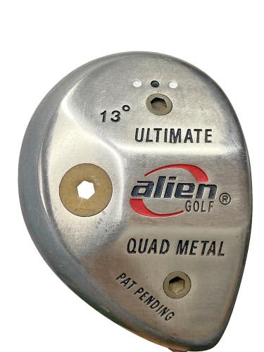 Alien Ultimate Quad Metal Strong 3 Wood 13* RH Regular Steel 43" Good Wrap Grip