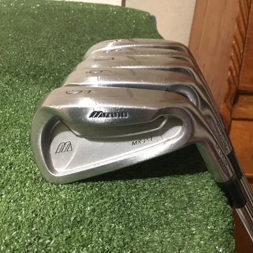 Mizuno MX-23 Grain Flow Forged Irons Set (5-9) Regular R300 DG Lite Steel +1/2